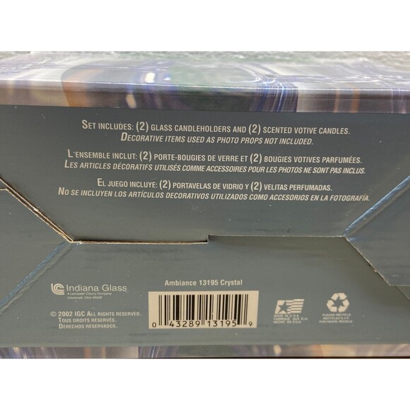 Colony Ambiance 4 Piece Votive Candle Set - Picture 9 of 11